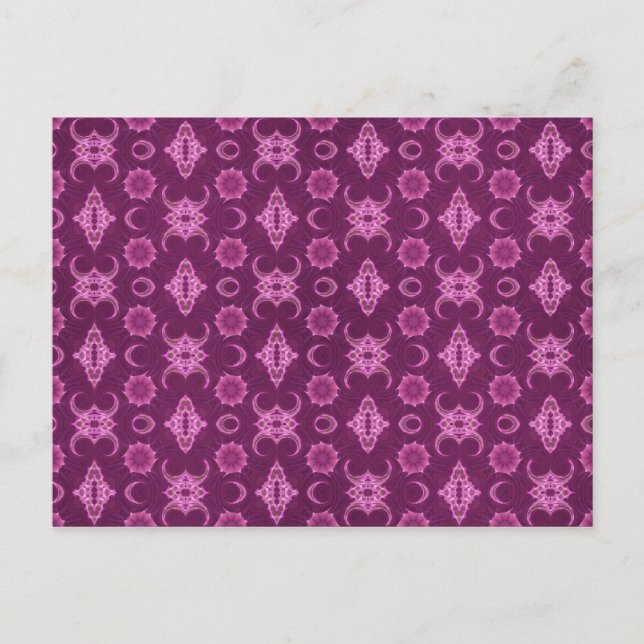 Cartão Postal Mauve para você (Frente)