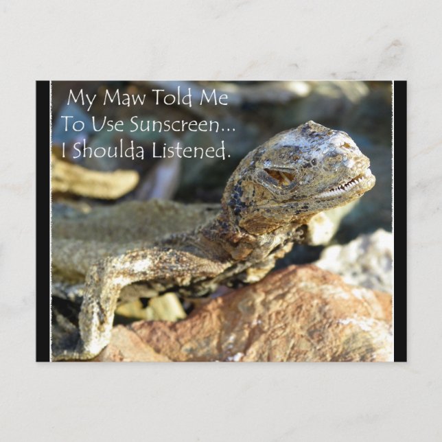 Cartão Postal "Maw sabe melhor" (Frente)