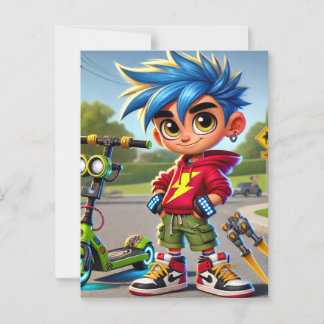 Cartão Postal Max Rockett