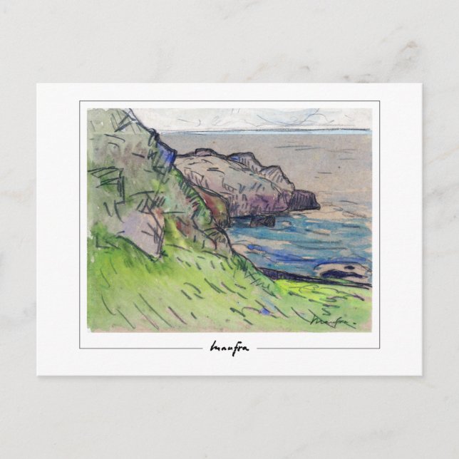 Cartão Postal Maxime Maufra #12 - Cartão-postal de arte (Frente)