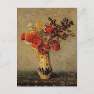 Cartão Postal Maxime Maufra - Flores da primavera