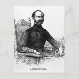 Cartão Postal Maximilian II , Rei da Baviera
