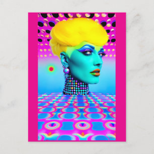 Cartão Postal Maxine Headroom