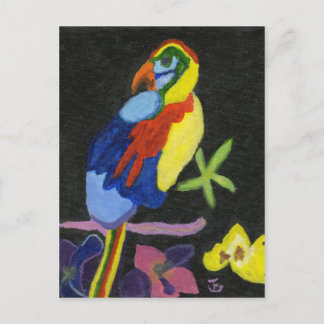Cartão Postal Maya Macaw