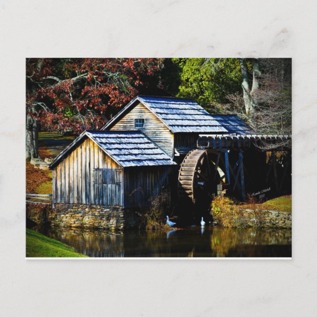 Cartão Postal Mayberry Mills (Frente)