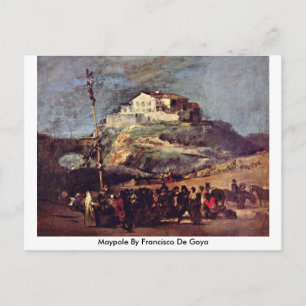 Cartão Postal Maypole Por Francisco De Goya