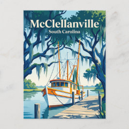 Cartão Postal McClellanville EUA