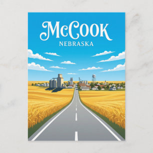 Cartão Postal McCook EUA