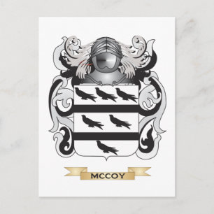 Cartão Postal McCoy Casaco de Braços (Proteção para a Família)
