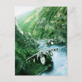 Cartão postal McDonnell Douglas AV-8B Harrier II
