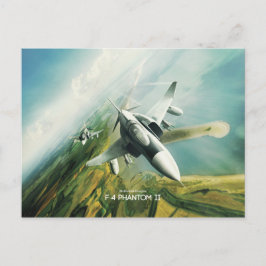 Cartão Postal McDonnell Douglas F-4 Phantom II