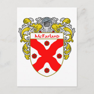 Cartão Postal McFarland Casaco de Armas (Mantled)