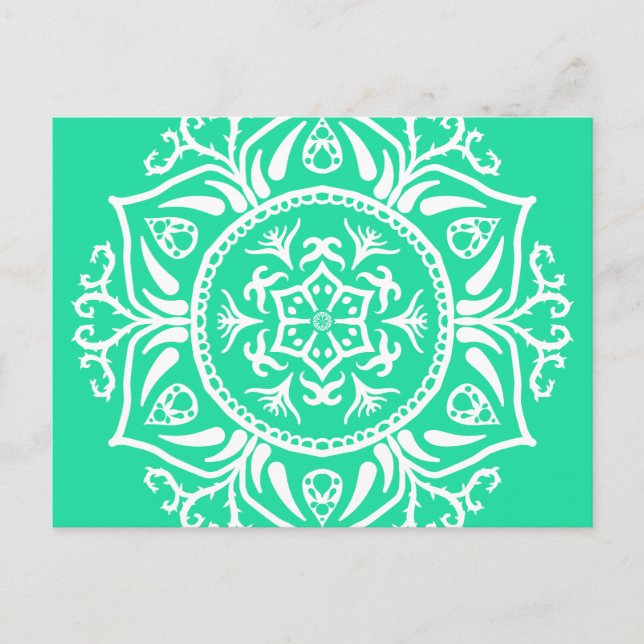 Cartão Postal Mcil Mandala (Frente)