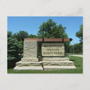 Cartão Postal McIntosh Woods State Park, Iowa