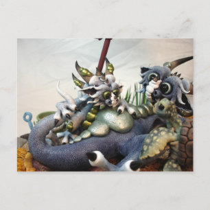 Cartão postal MD Beach Dragon (Closeup)