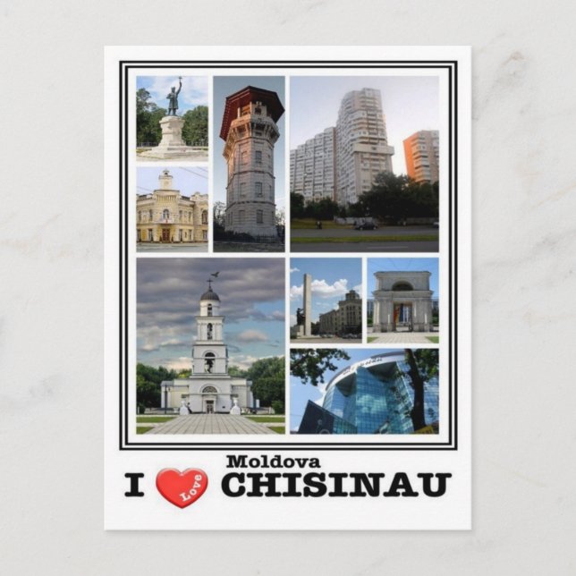 Cartão Postal MD Moldávia - Chisinau - (Frente)