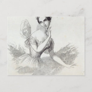 Cartão Postal Mdlle Lucile Grahn
