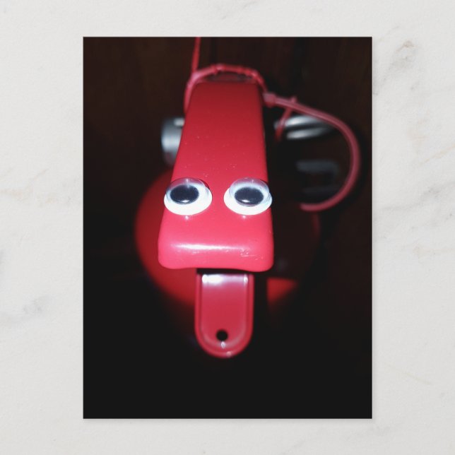 Cartão Postal Me chame de Vermelho (Frente)