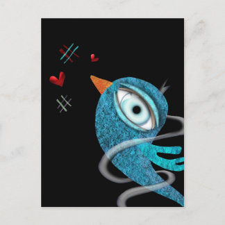 Cartão Postal Me envie um tweet carinhoso em 14 de fevereiro