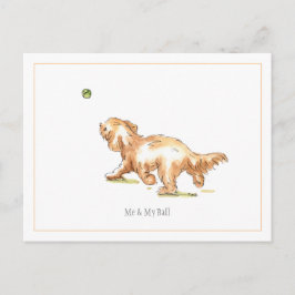 Cartão postal 'Me & My Ball'