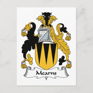 Cartão Postal Mearns Family Crest
