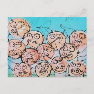 Cartão Postal meat the family