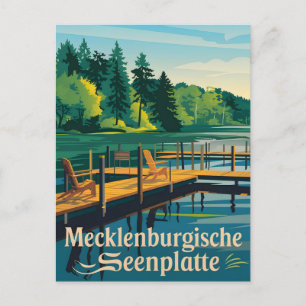Cartão Postal Mecklenburgische Seenplatte
