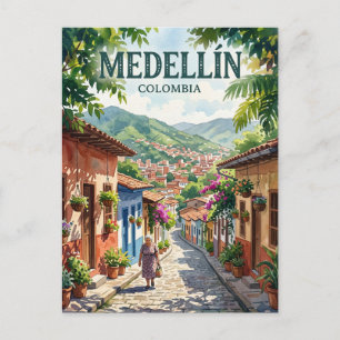 Cartão Postal Medellín, Antioquia Colômbia