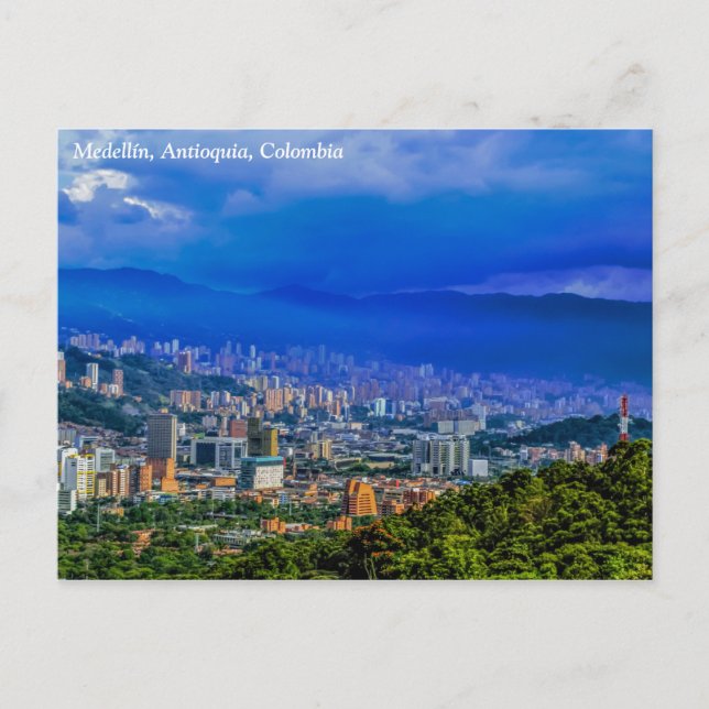 Cartão Postal Medellín (Cidade do Primavera Eterno) (Frente)