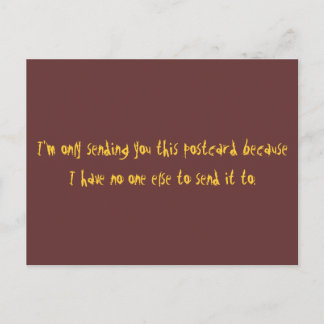 CARTÃO POSTAL MÉDIA