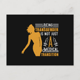 Cartão Postal Medicamento Transgénero Sem Transição
