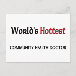 Cartão Postal Médico comunitário mais quente do mundo