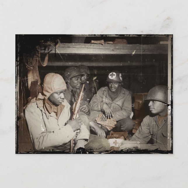 Cartão Postal Médicos WII Esperando (Frente)