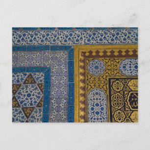 Cartão Postal Médio Oriente Turquia e cidade de Istambul com