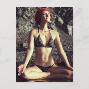 Cartão Postal Meditação