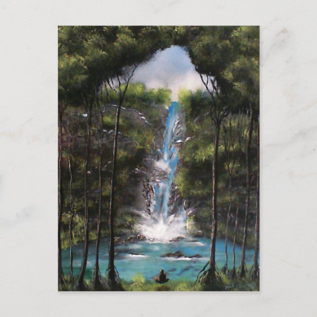 Cartão Postal Meditação (Frente)