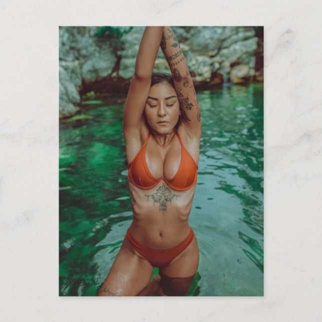 Cartão Postal Meditação (Frente)