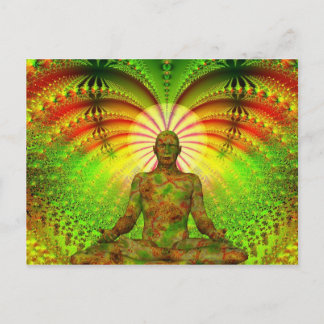 Cartão Postal Meditação