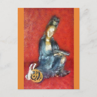 Cartão Postal Meditação de grande alcance