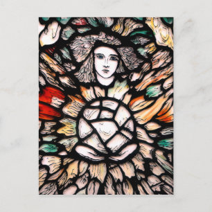Cartão Postal Meditação em cores postais personalizados!