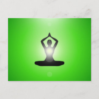 Cartão Postal Meditação GreenMe Zen