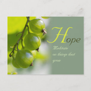 Cartão Postal Meditação sobre coisas que crescem CC0330