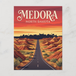 Cartão Postal Medora EUA