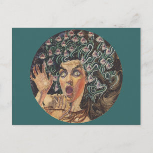 Cartão Postal Medusa 1895