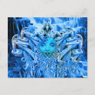 Cartão Postal Medusa Metamorfose