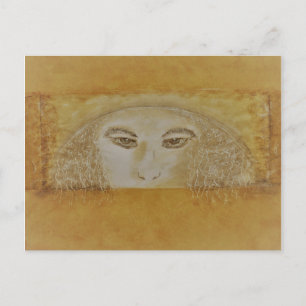 Cartão Postal medusas, la mujer de sol