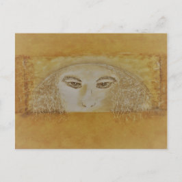 Cartão Postal medusas, la mujer de sol