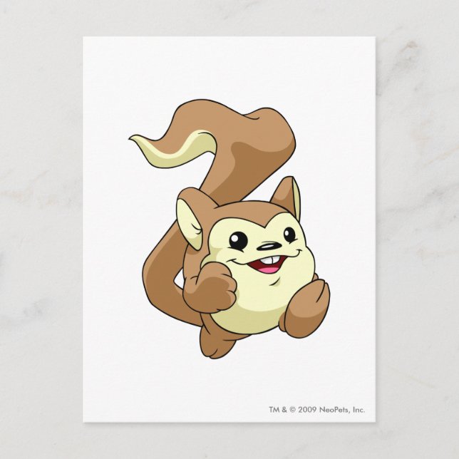 Cartão Postal Meerca Brown (Frente)