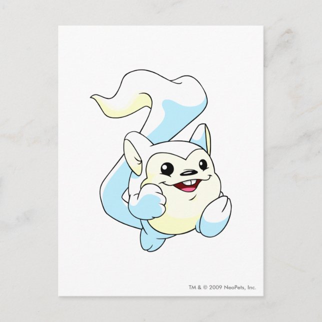 Cartão Postal Meerca White (Frente)