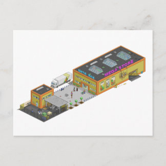 Cartão Postal Megastore